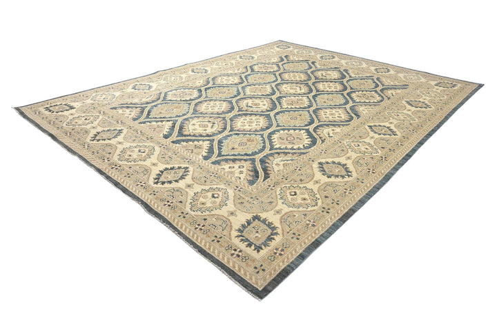 blue Oversized rug 9' 2" x 11' 10"
