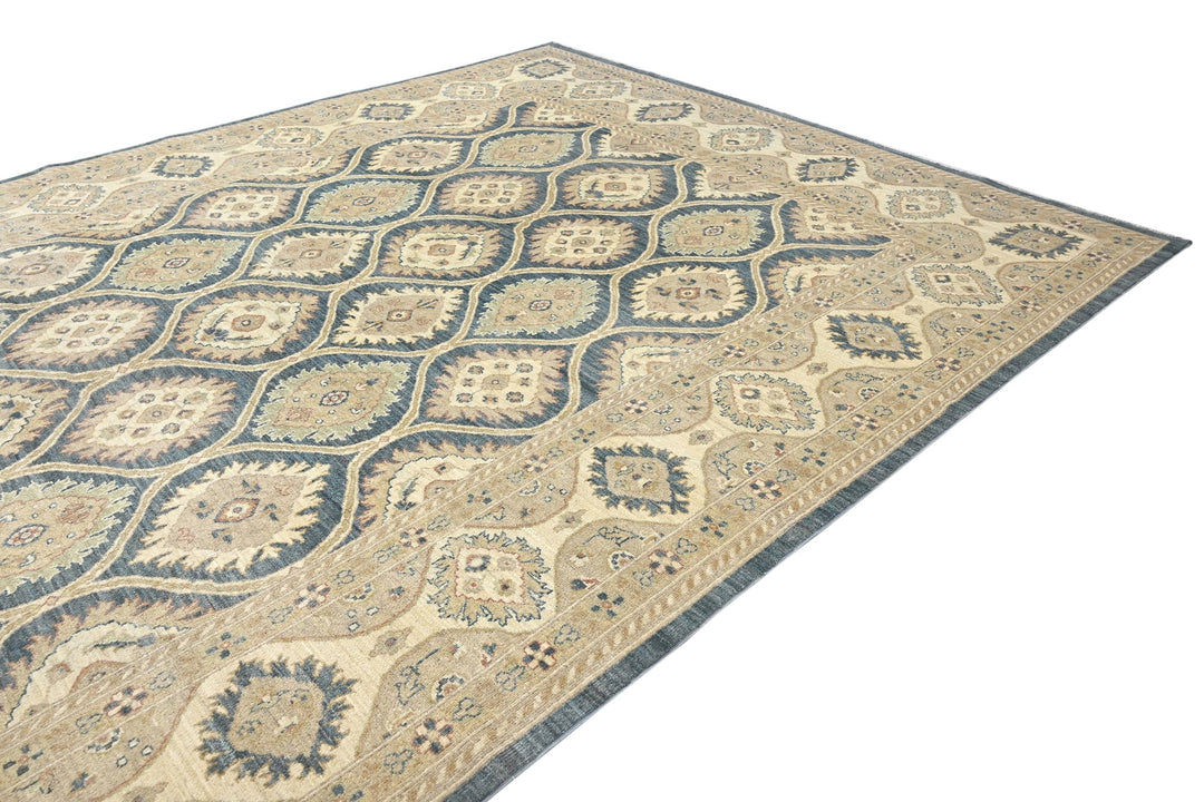 blue Oversized rug 9' 2" x 11' 10"