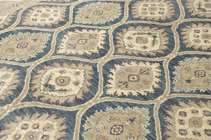 blue Oversized rug 9' 2" x 11' 10"