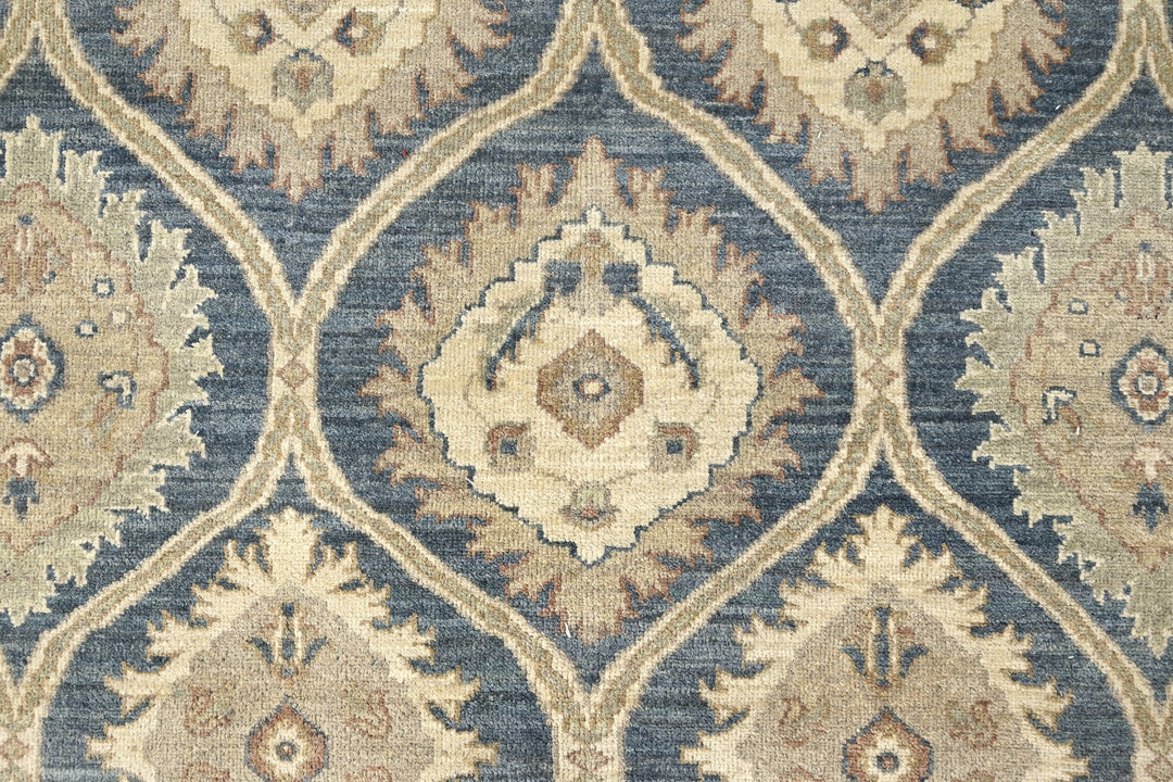 blue Oversized rug 9' 2" x 11' 10"