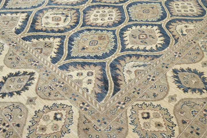blue Oversized rug 9' 2" x 11' 10"
