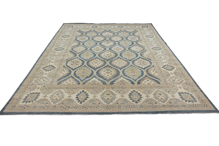 blue Oversized rug 9' 2" x 11' 10"