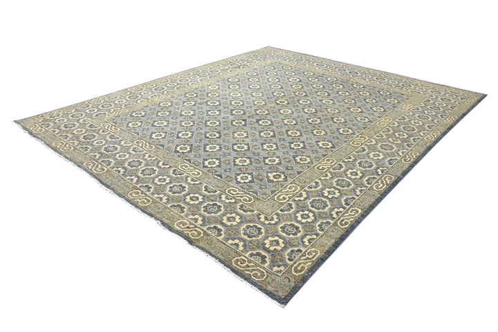 blue Oversized rug 8' 9" x 10' 2"