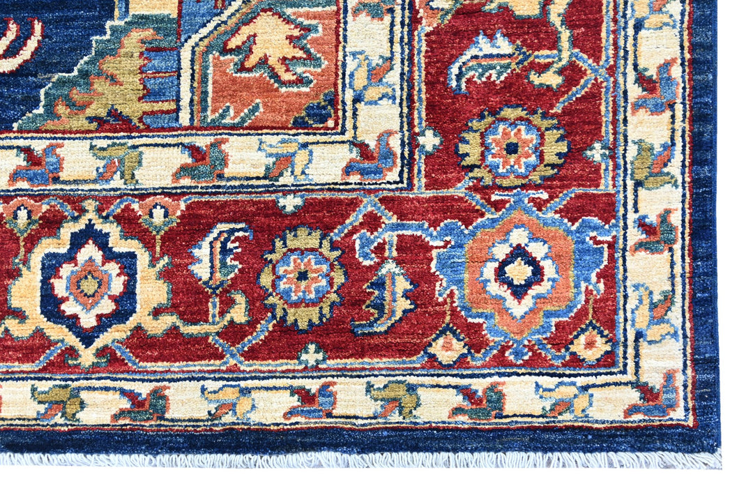 blue Large rug 8' 0" x 9' 11"