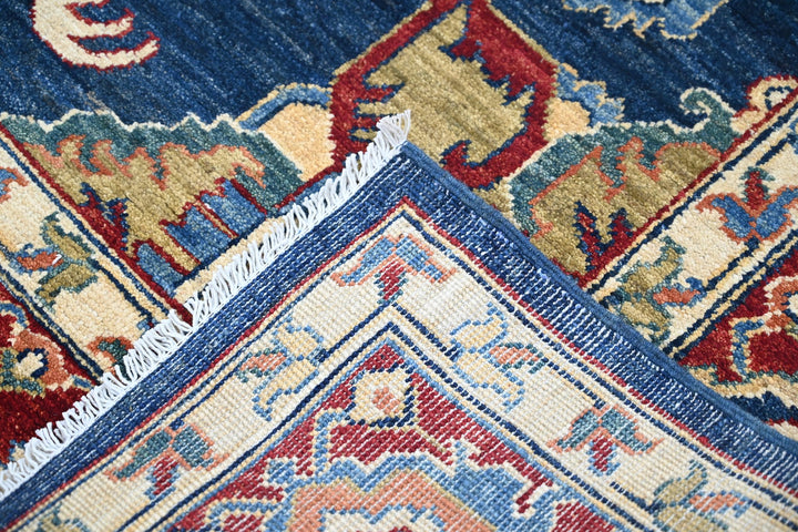 blue Large rug 8' 0" x 9' 11"