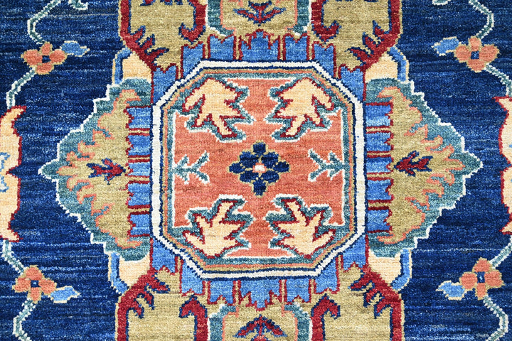 blue Large rug 8' 0" x 9' 11"