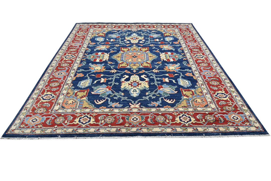 blue Large rug 8' 0" x 9' 11"