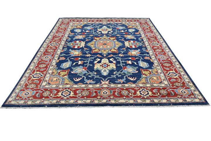 blue Large rug 8' 0" x 9' 11"