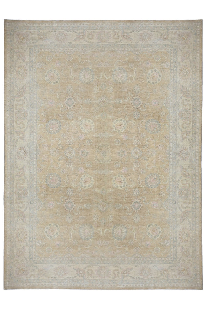 brown Oversized rug 9' 10" x 13' 3"