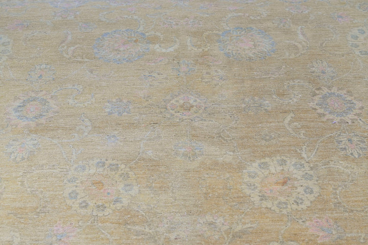 brown Oversized rug 9' 10" x 13' 3"