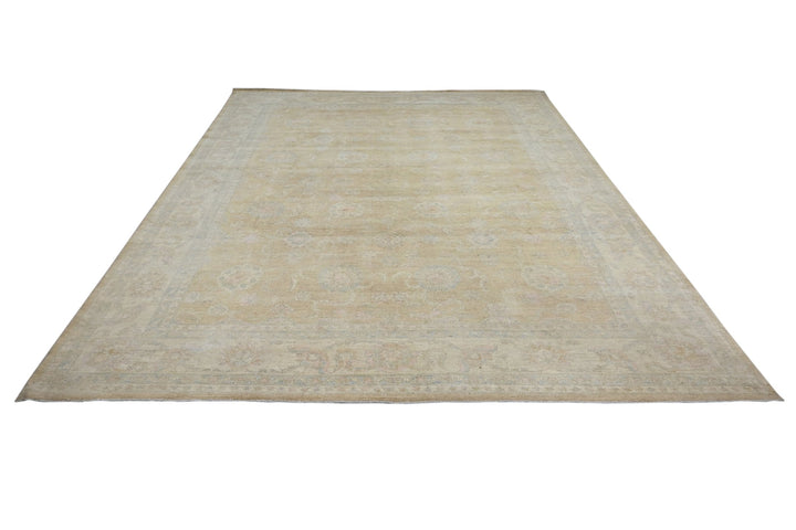 brown Oversized rug 9' 10" x 13' 3"