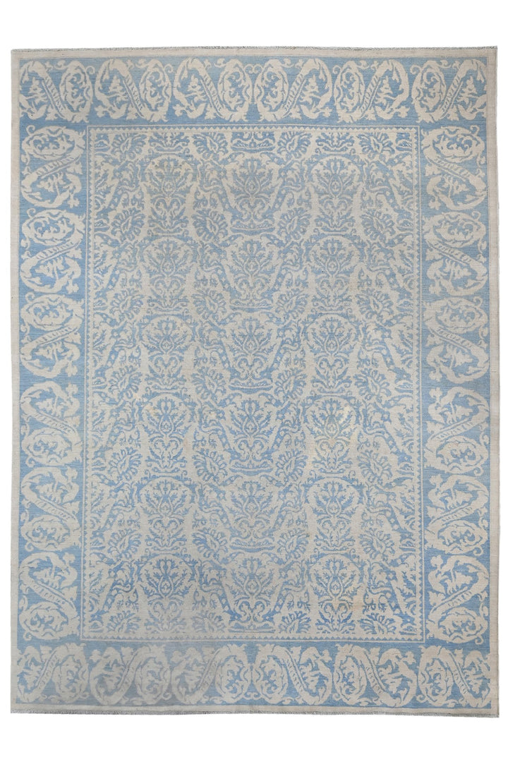 blue Oversized rug 9' 11" x 13' 6"