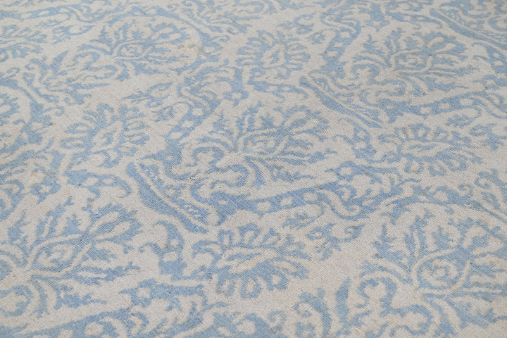 blue Oversized rug 9' 11" x 13' 6"