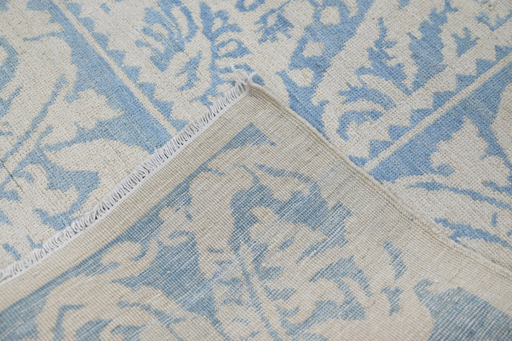 blue Oversized rug 9' 11" x 13' 6"