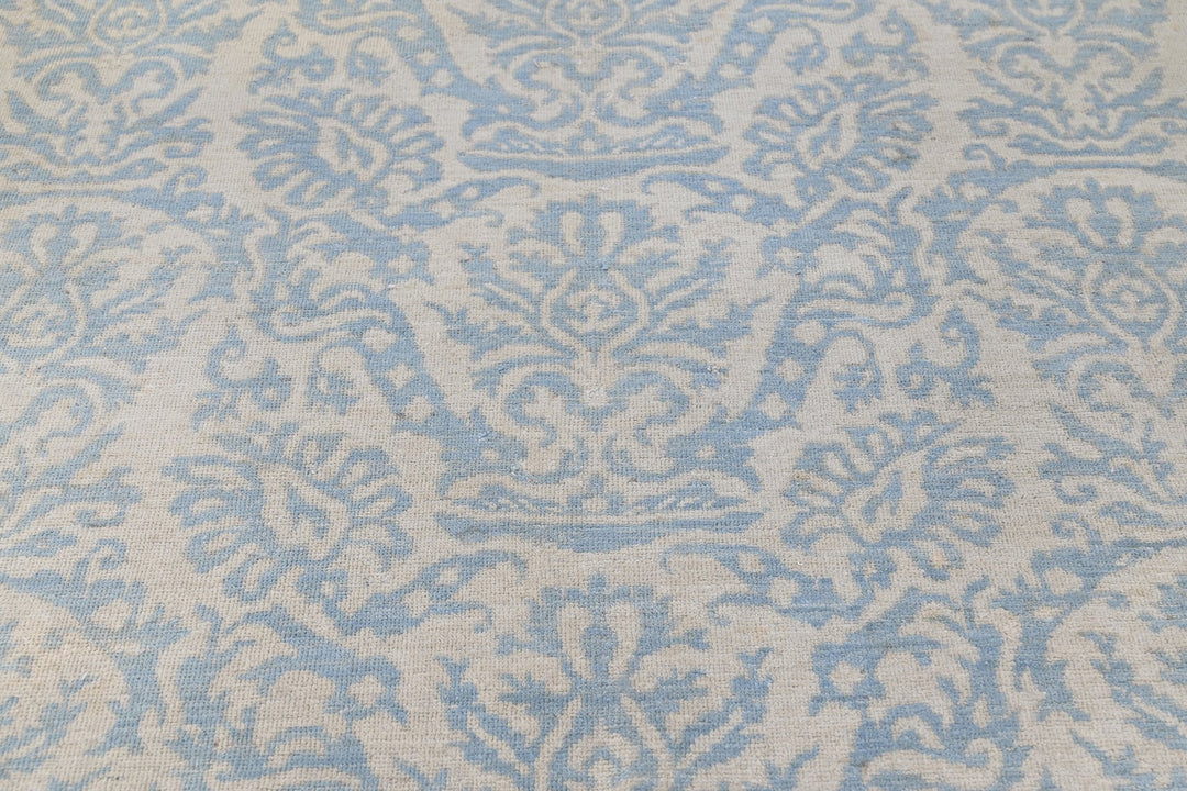 blue Oversized rug 9' 11" x 13' 6"