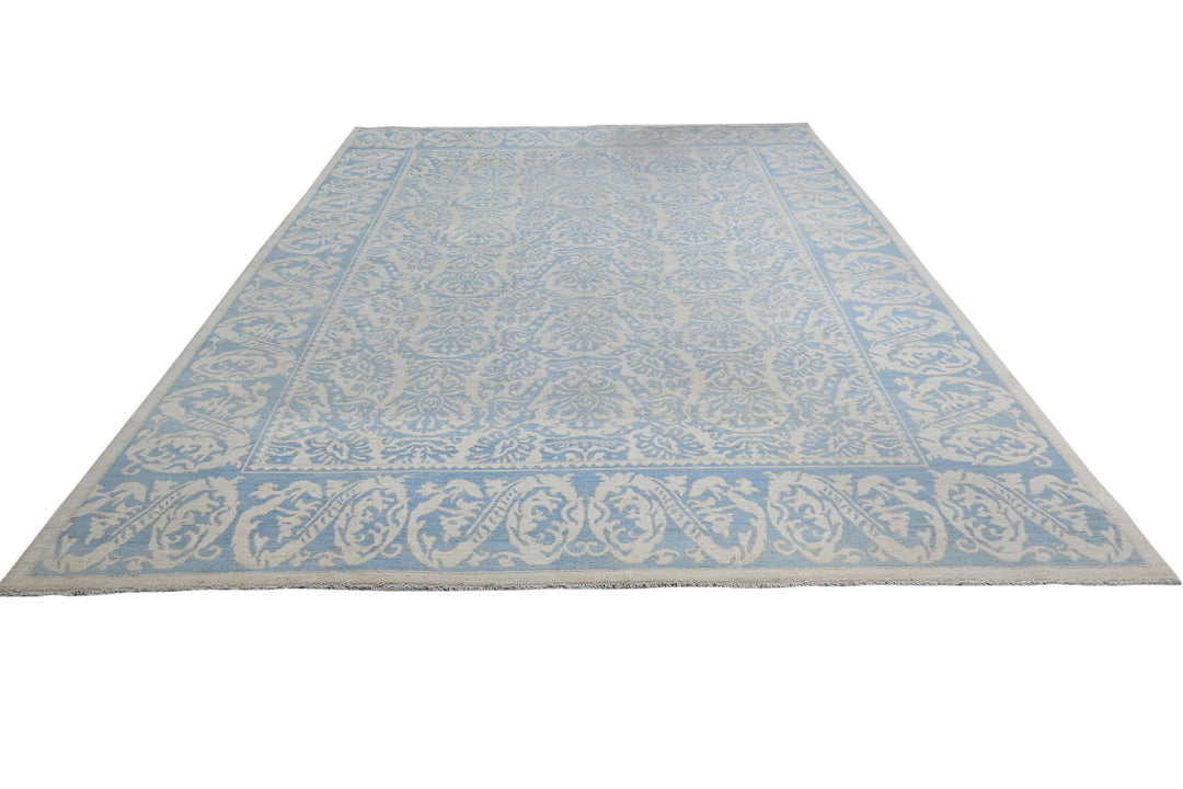 blue Oversized rug 9' 11" x 13' 6"