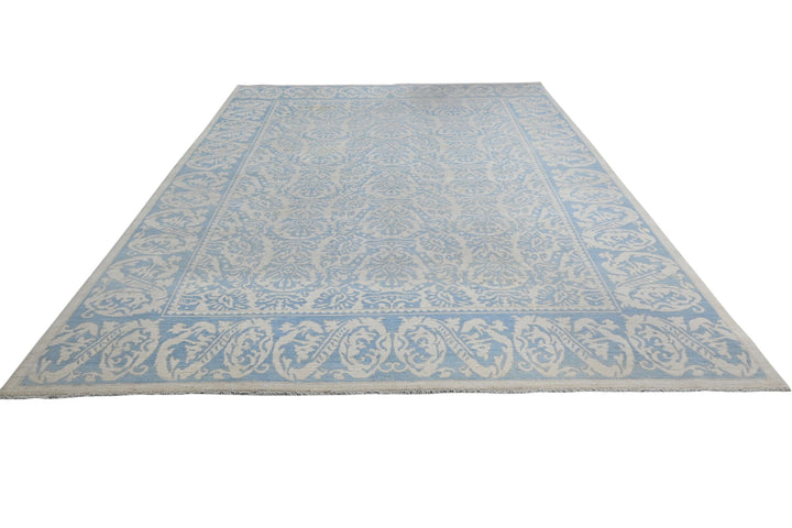blue Oversized rug 9' 11" x 13' 6"