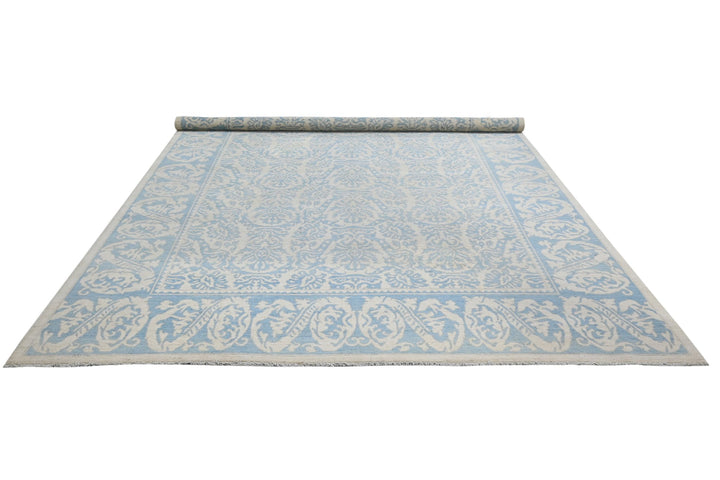 blue Oversized rug 9' 11" x 13' 6"