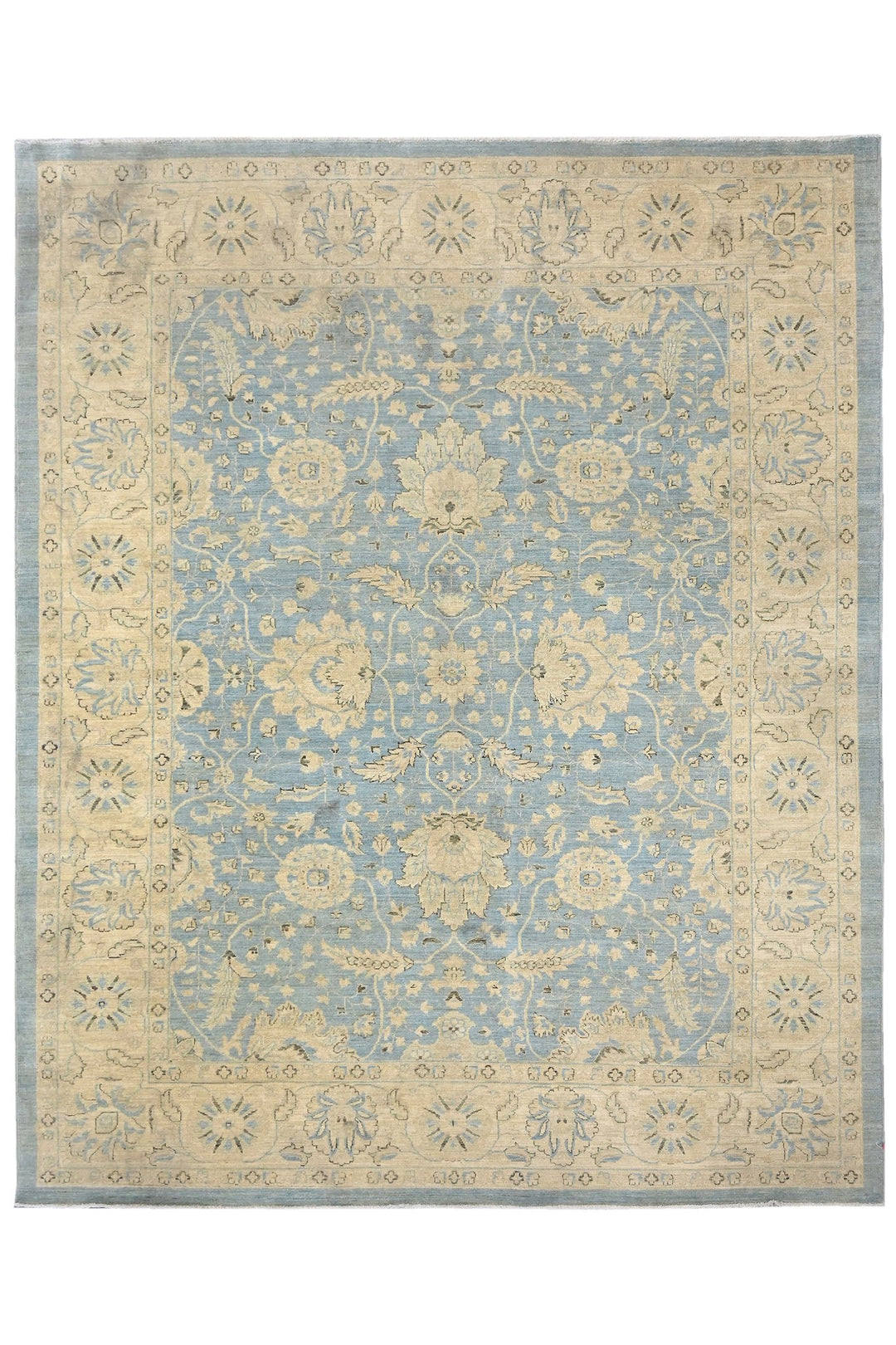 blue Large rug 7' 8" x 9' 5"