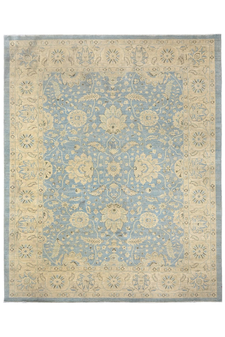 blue Large rug 7' 8" x 9' 5"