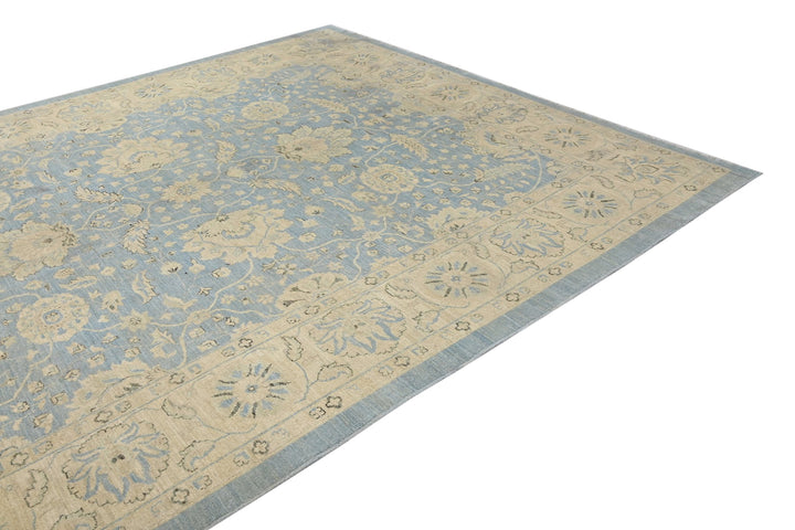 blue Large rug 7' 8" x 9' 5"
