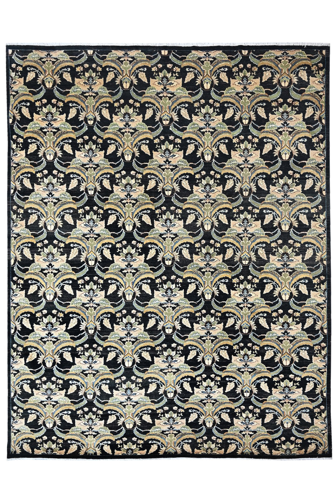 black Oversized rug 9' 1" x 11' 7"