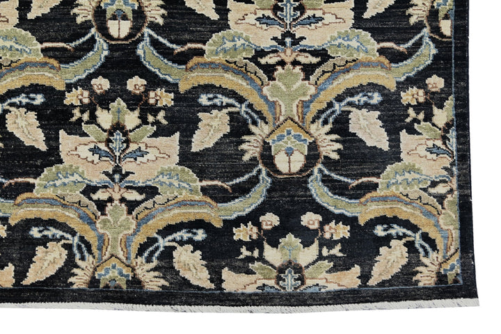 black Oversized rug 9' 1" x 11' 7"