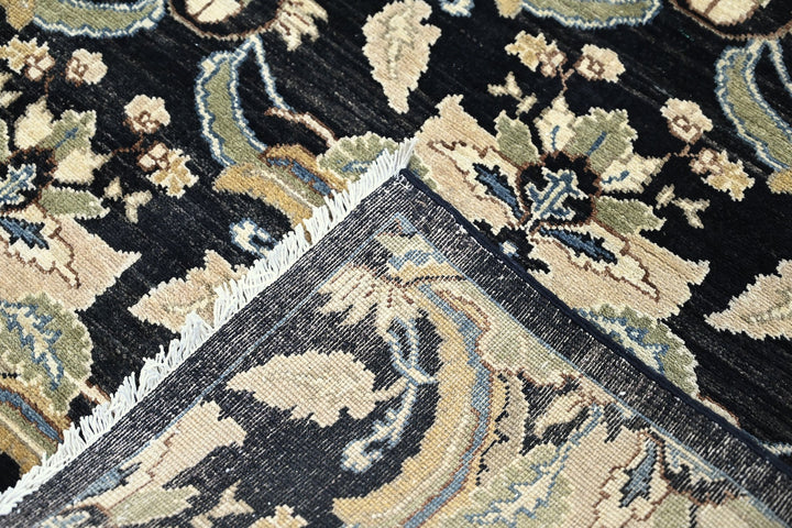 black Oversized rug 9' 1" x 11' 7"
