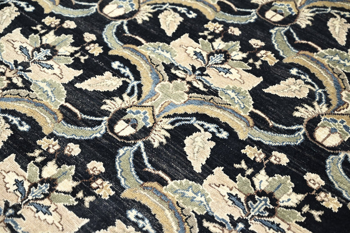 black Oversized rug 9' 1" x 11' 7"