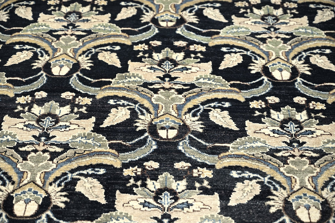 black Oversized rug 9' 1" x 11' 7"