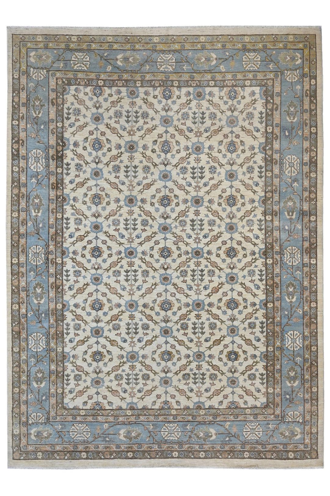 white Oversized rug 8' 10" x 12' 4"