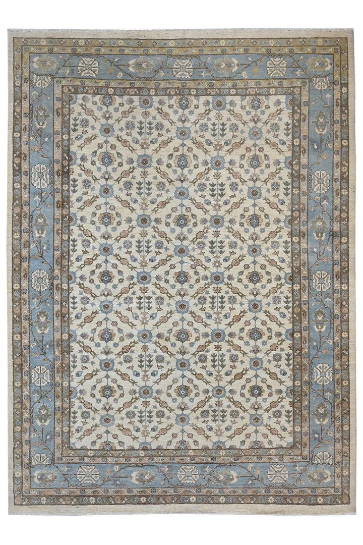 white Oversized rug 8' 10" x 12' 4"