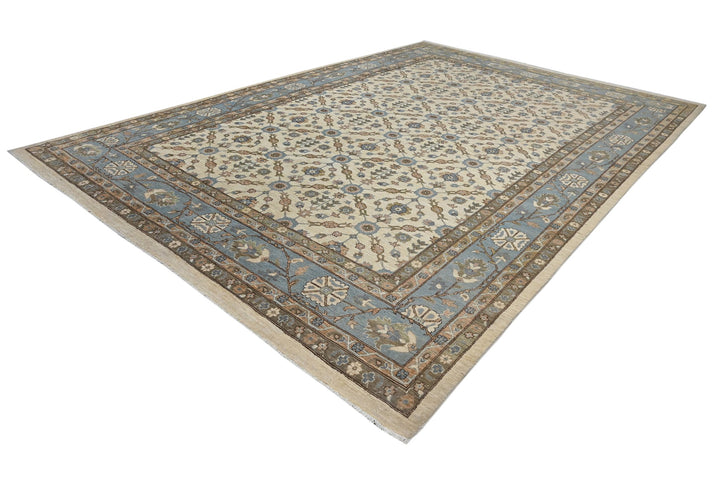 white Oversized rug 8' 10" x 12' 4"