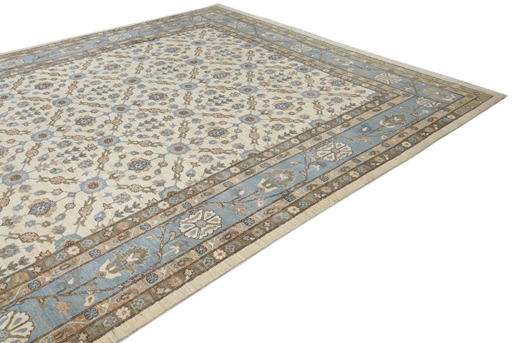 white Oversized rug 8' 10" x 12' 4"