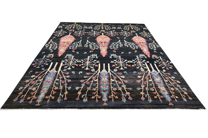 black Large rug 8' 3" x 11' 0"