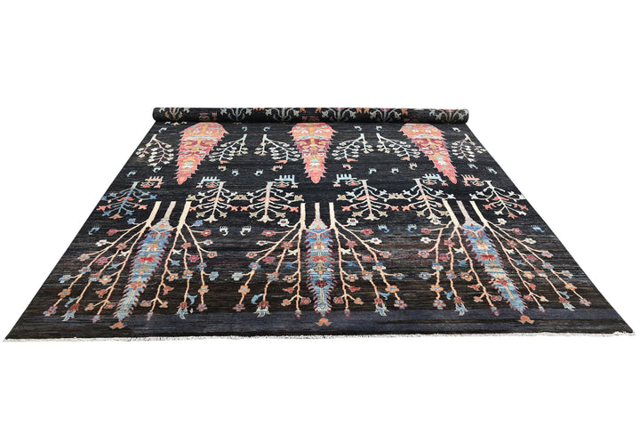 black Large rug 8' 3" x 11' 0"