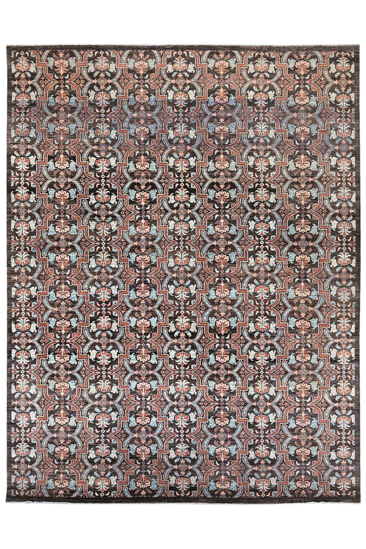 brown Large rug 8' 0" x 10' 4"