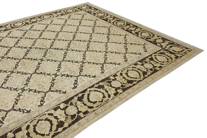 brown Large rug 8' 1" x 10' 4"