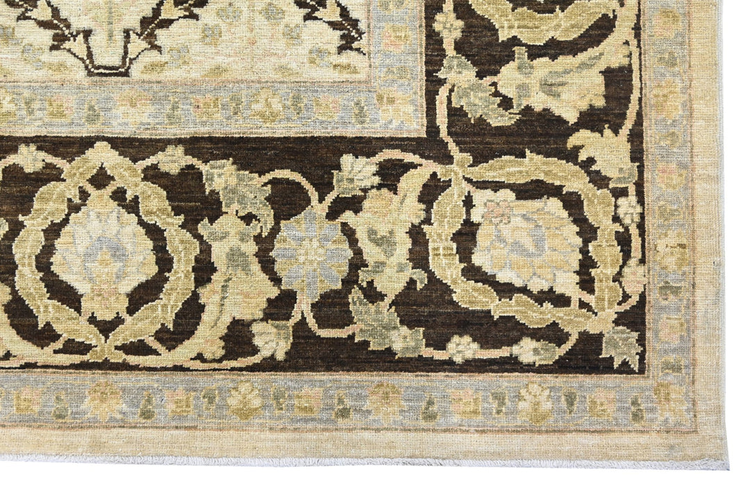 brown Large rug 8' 1" x 10' 4"