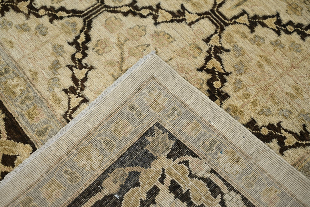 brown Large rug 8' 1" x 10' 4"