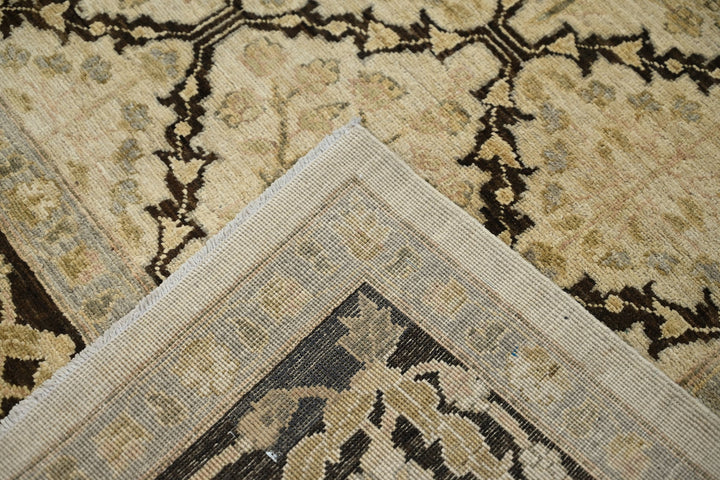 brown Large rug 8' 1" x 10' 4"