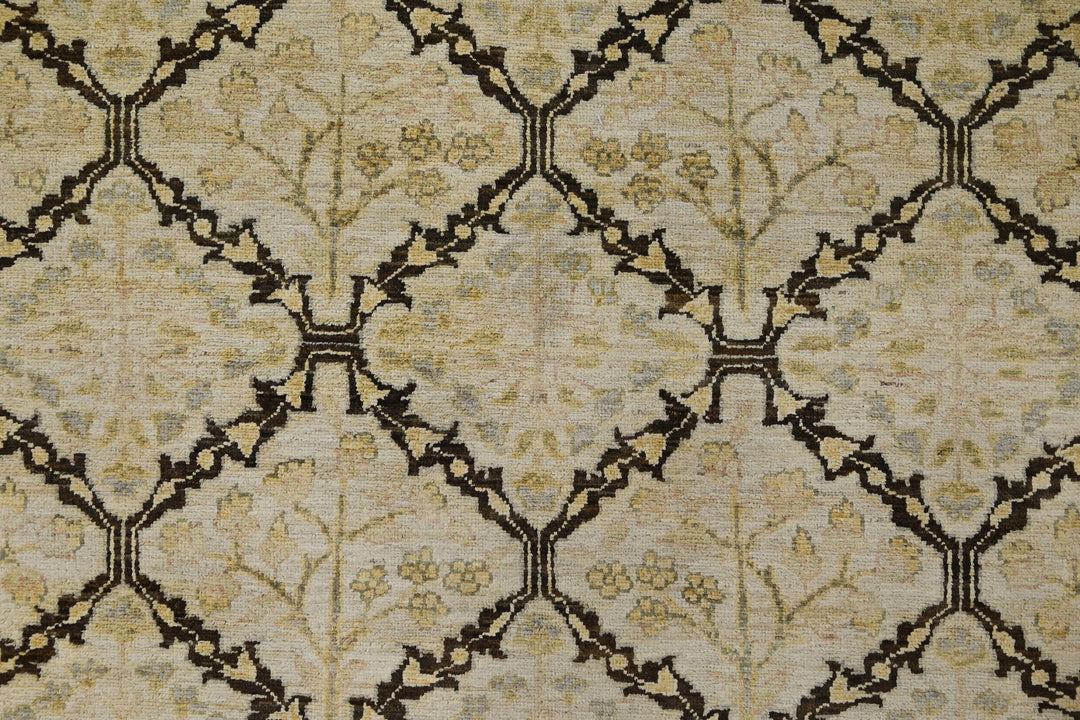 brown Large rug 8' 1" x 10' 4"