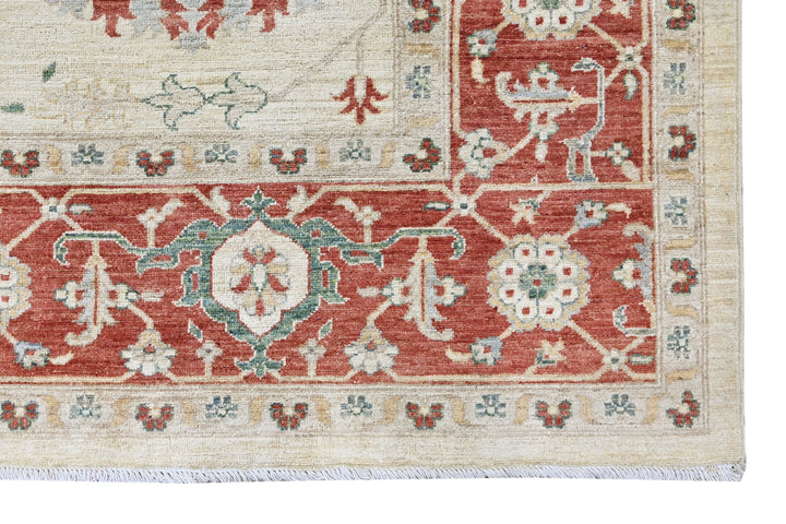 white Large rug 8' 1" x 9' 11"