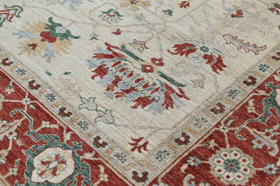 white Large rug 8' 1" x 9' 11"