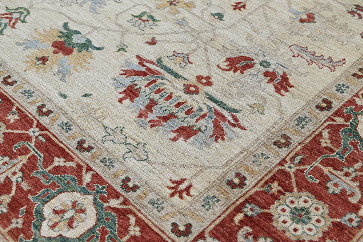 white Large rug 8' 1" x 9' 11"