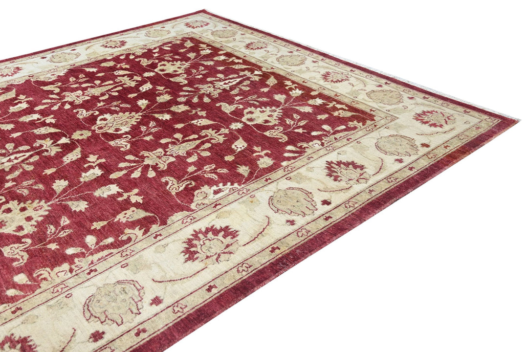 red Large rug 7' 10" x 9' 10"