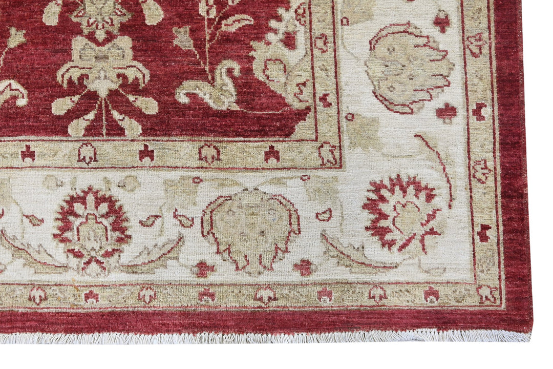 red Large rug 7' 10" x 9' 10"