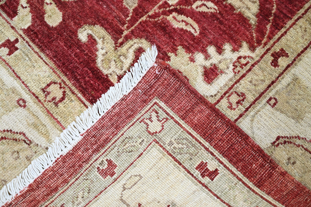 red Large rug 7' 10" x 9' 10"
