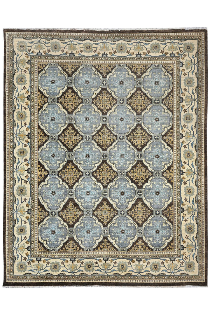 brown Large rug 8' 0" x 10' 1"