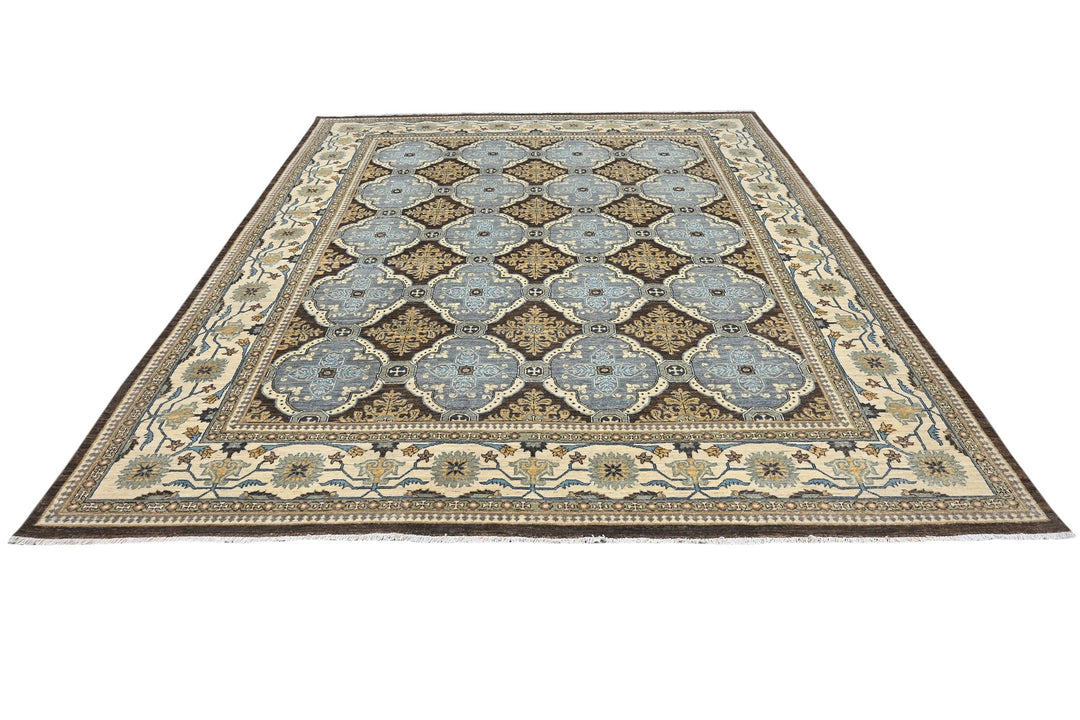 brown Large rug 8' 0" x 10' 1"